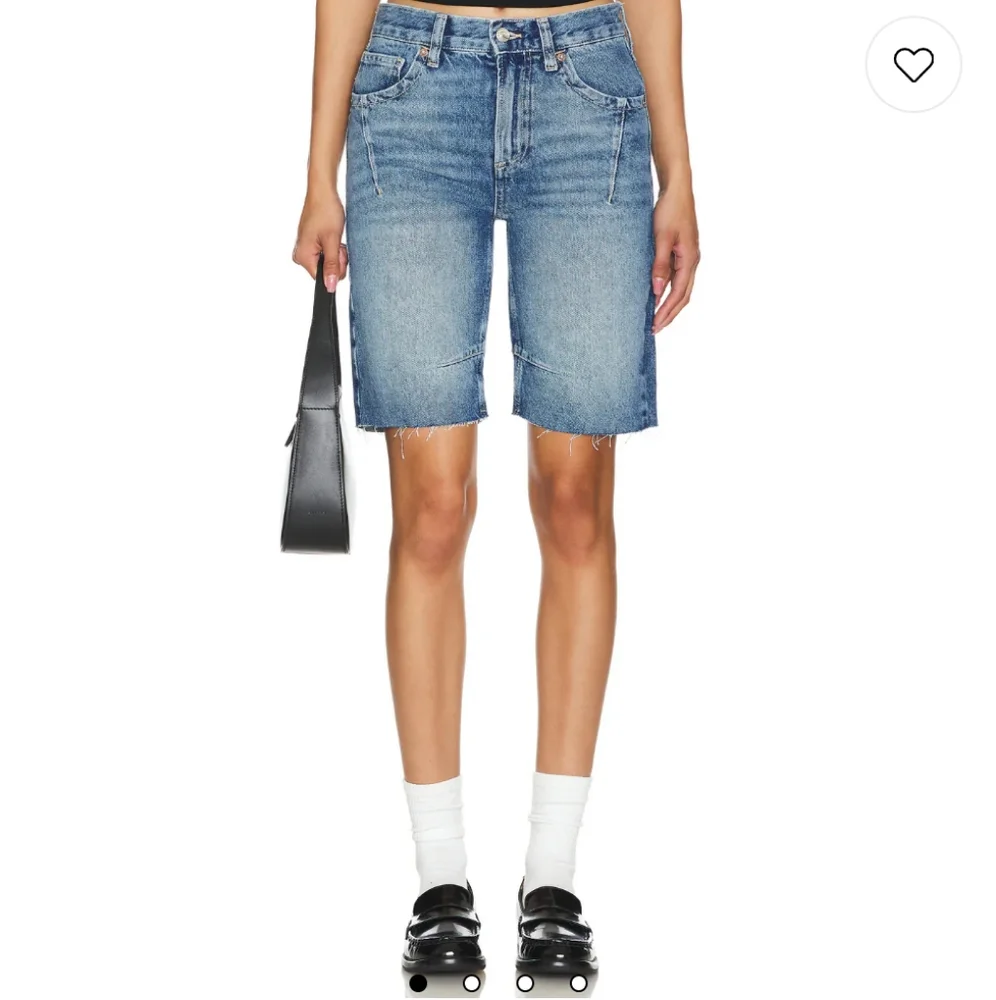 Free People We The Free Ghost Town Long Shorts In Bodie Blue Size 28 Mid rise